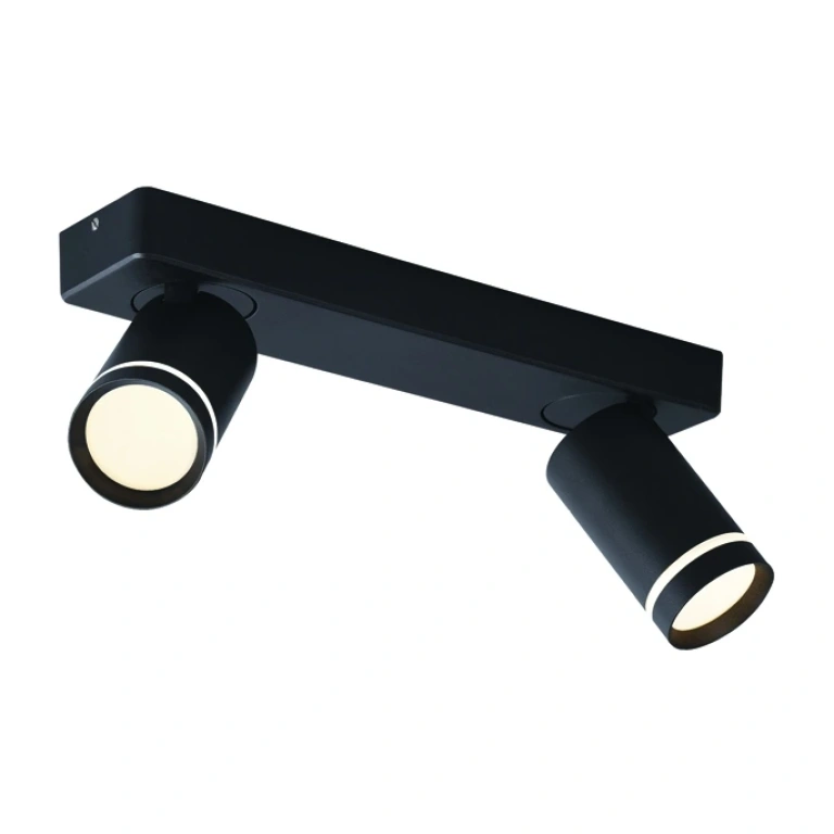 спот divino, sand black, aca lighting, 2xGU10, ra3632sbk