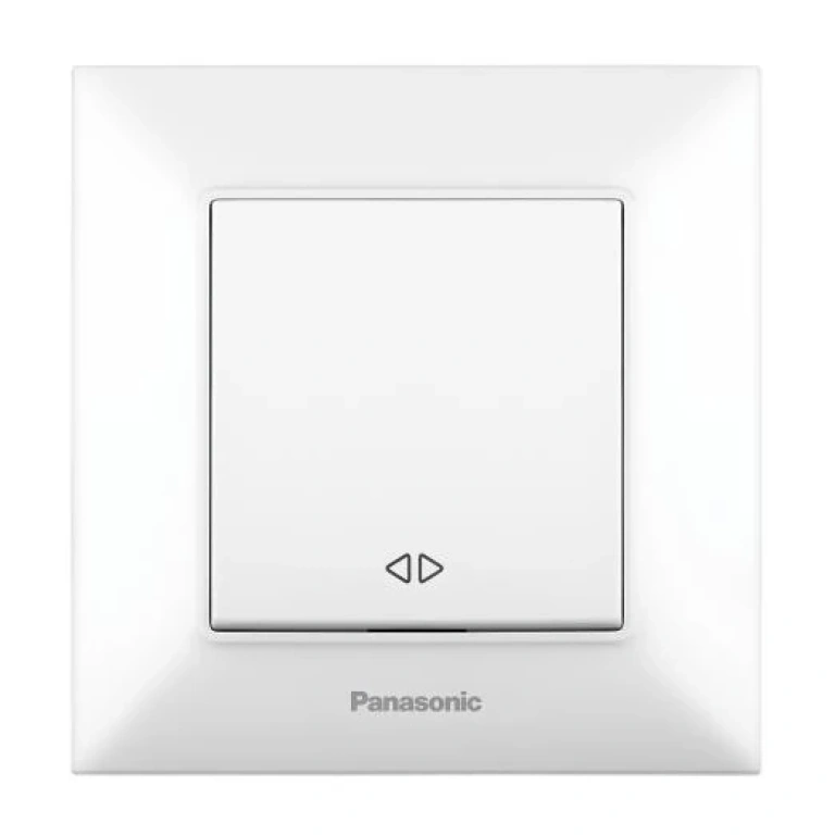 Аркедия Слим ключ кръстат, бял, panasonic, WNTC00052WH