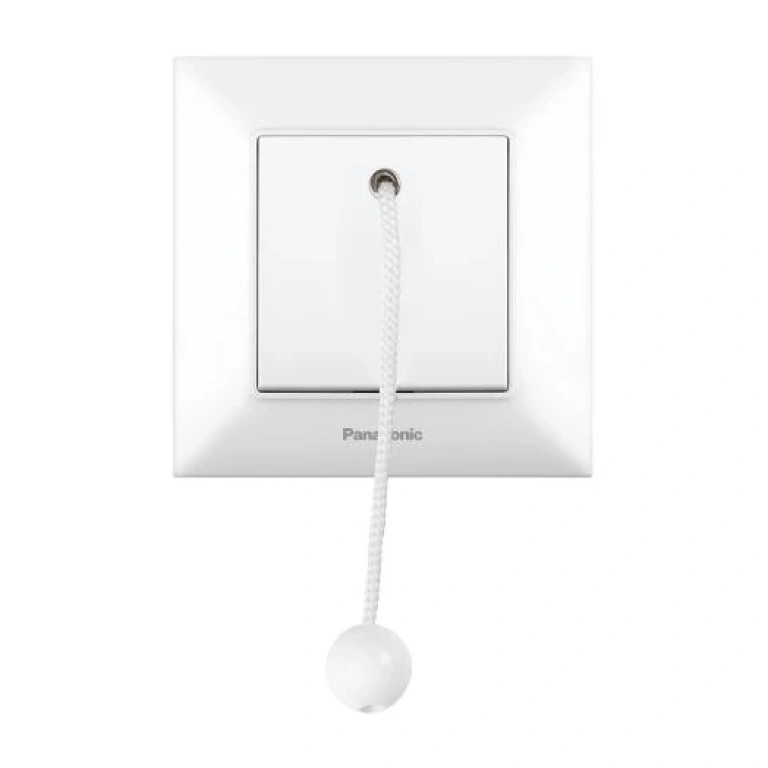 Паник бутон Аркедия Слим, бял, panasonic, WNTC00252WH