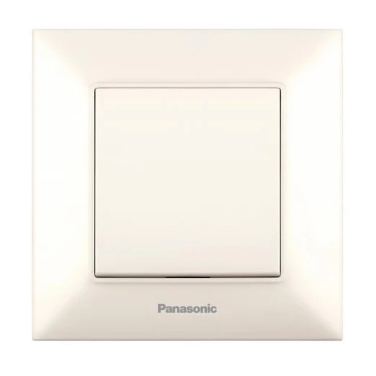 Аркедия Слим ключ единичен, крем, panasonic, WNTC00012BG