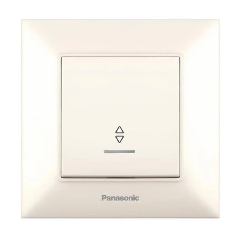 Аркедия Слим ключ девиаторен, светещ, крем, panasonic, WNTC00042BG