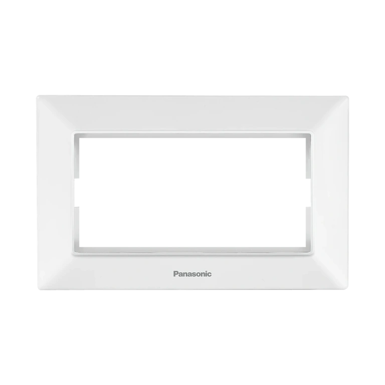 Аркедия Слим рамка за двоен контакт, бял, panasonic, WNTF08092WH