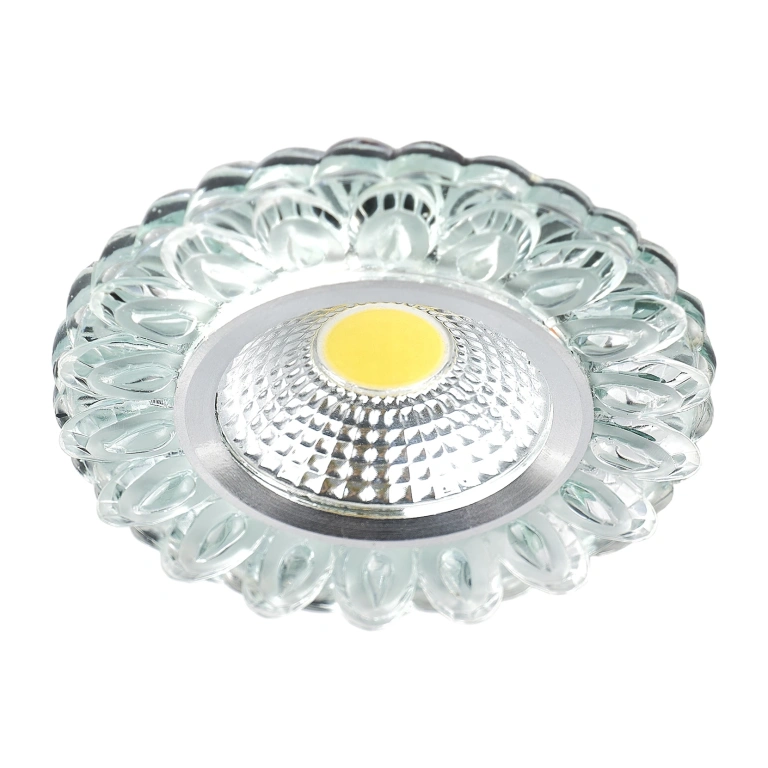 Луна за вграждане Dance, хром, elbulgaria, led 3w 4000k + 3w, 2641
