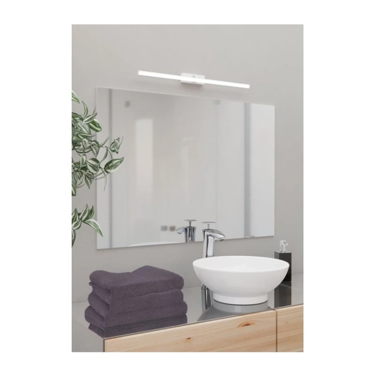 Аплик за огледало verdello, white/chrome/white, eglo, led 5w, warm white+cold white, 750lm, 900476