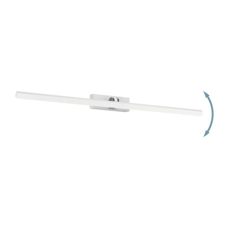 Аплик за огледало verdello, white/chrome/white, eglo, led 5w, warm white+cold white, 750lm, 900476