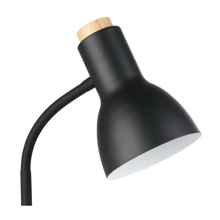 Работна лампа veradal-qi, black/brown, eglo, led 6w, warm white, 720lm, 900628