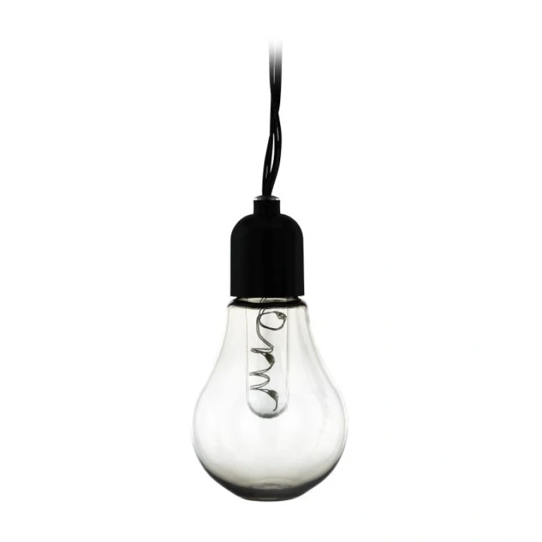 Градинска светеща верига libisa, black/transparent, eglo, 10xled 0.06w, warm white, 900299