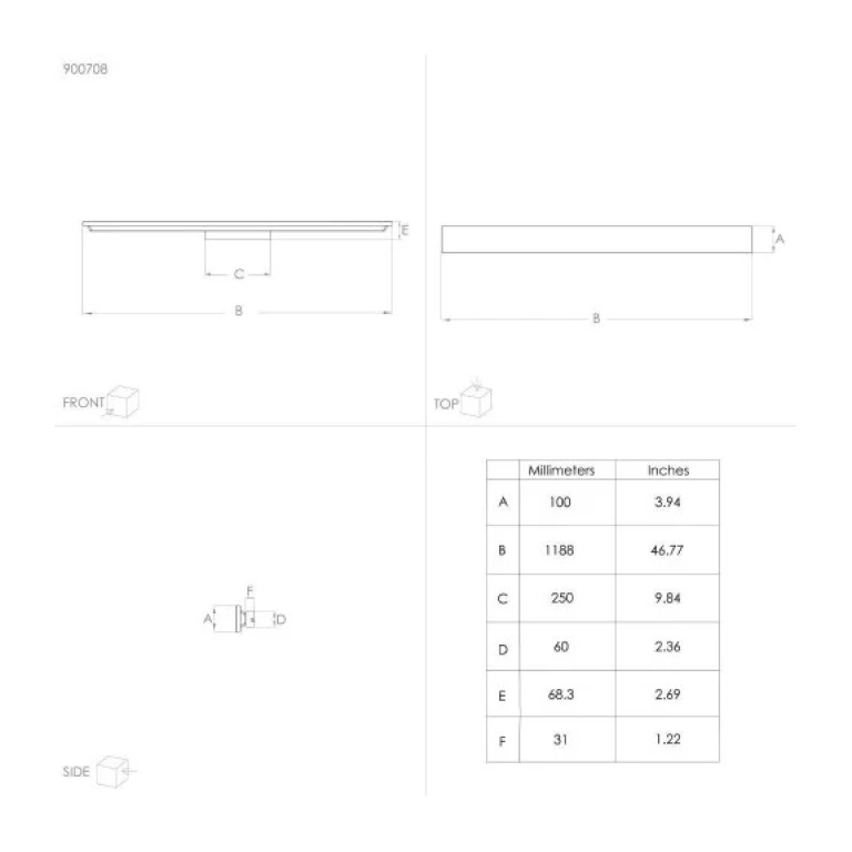 Led панел turcona-b, white, eglo, led 12w, neutral white, 1000lm, 900708