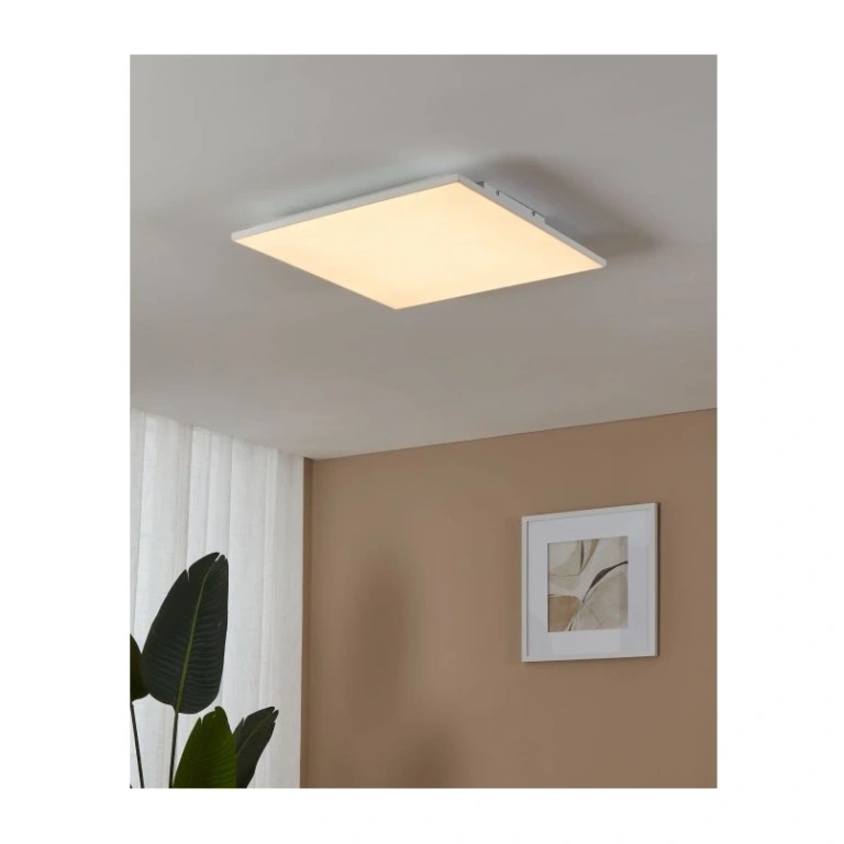 Led панел trupiana, white, eglo, led 33.5w, warm white-neutral white-cold white, 4200lm, rgb, 900569