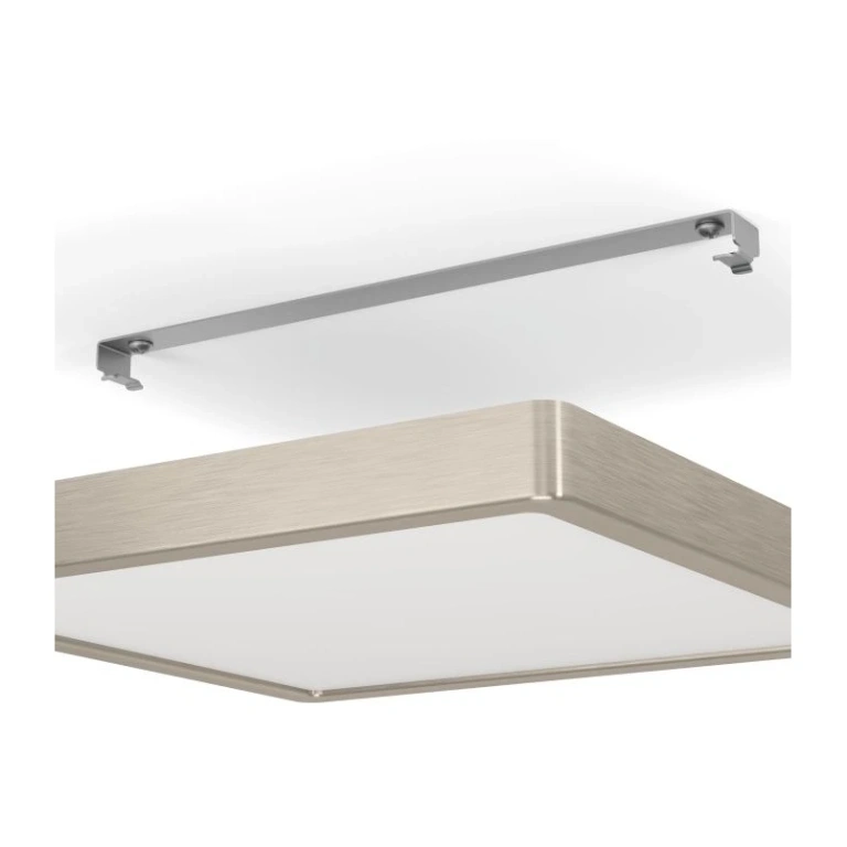 Led панел за външен монтаж fueva 5, satin nickel/white, eglo, led 20.5w, warm white, 2400lm, 900595