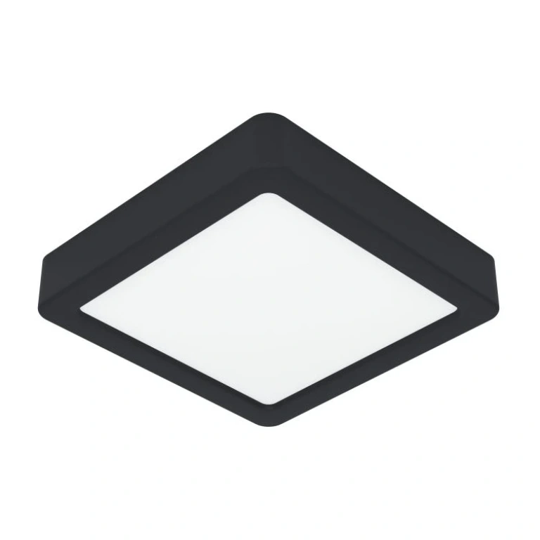 led панел за външен монтаж fueva 5, black/white, eglo, led 11w, warm white, 1350lm, 900586
