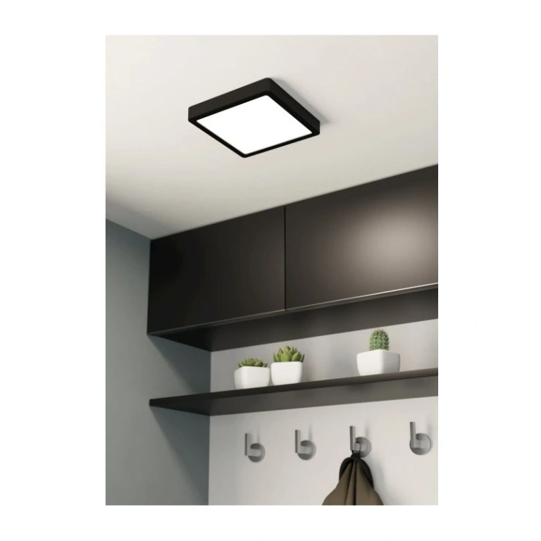 Led панел за външен монтаж fueva 5, black/white, eglo, led 17w, warm white, 2000lm, 900587