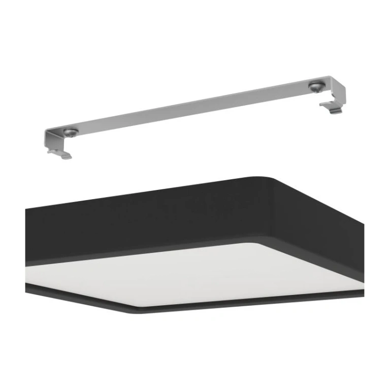 Led панел за външен монтаж fueva 5, black/white, eglo, led 17w, warm white, 2000lm, 900587