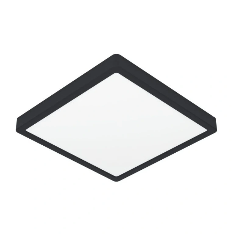 led панел за външен монтаж fueva 5, black/white, eglo, led 20.5w, warm white, 2400lm, 900588