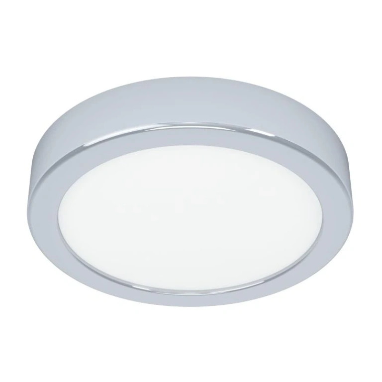 led панел за външен монтаж fueva 5, chrome/white, eglo, led 11w, warm white, 1350lm, 900639