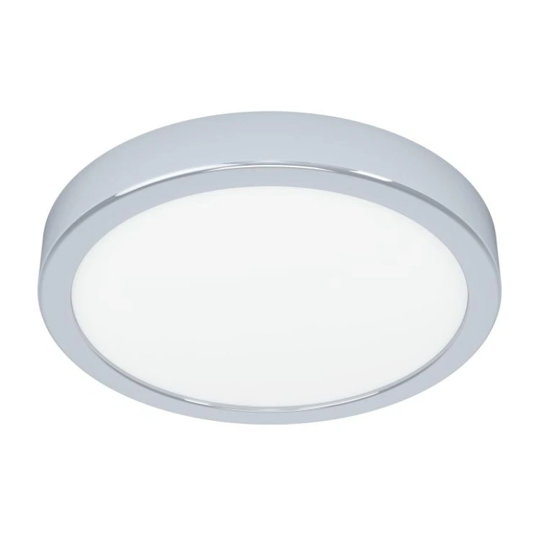 led панел за външен монтаж fueva 5, chrome/white, eglo, led 17w, warm white, 2000lm, 900641