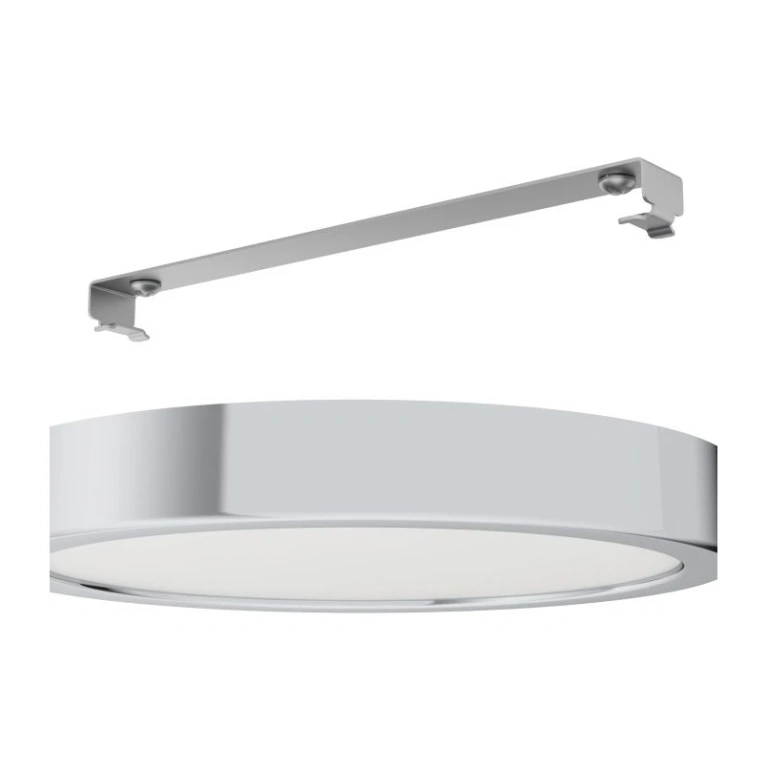 Led панел за външен монтаж fueva 5, chrome/white, eglo, led 17w, warm white, 2000lm, 900641