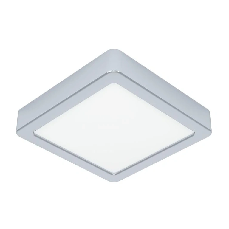 led панел за външен монтаж fueva 5, chrome/white, eglo, led 11w, warm white, 1350lm, 900649
