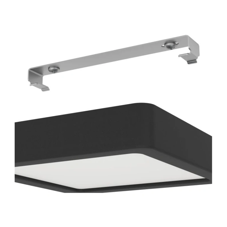 Led панел за външен монтаж fueva 5, black/white, eglo, led 11w, warm white, 1350lm, 900643