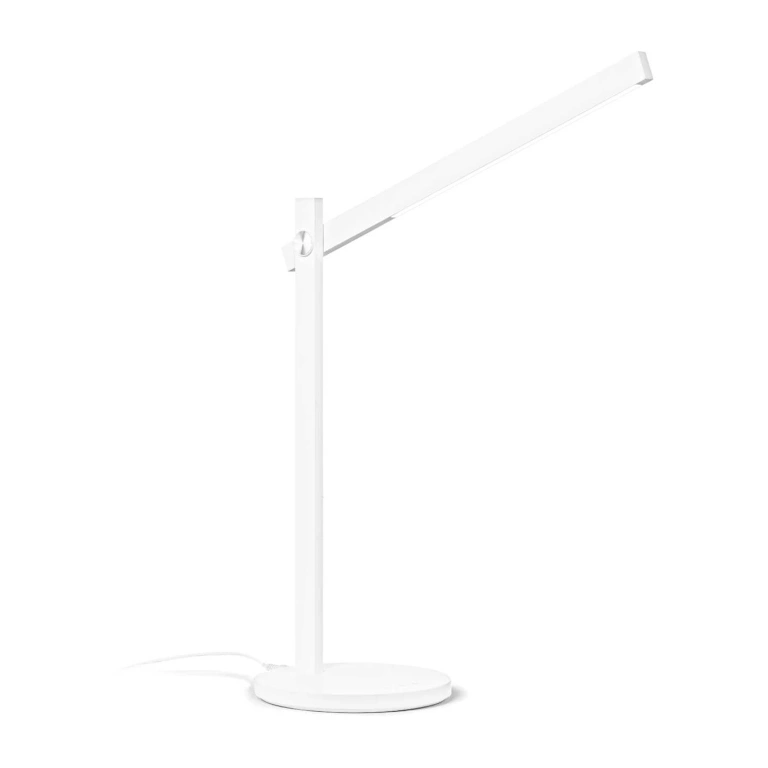 Работна лампа pivot, matt white, ideal lux, led 7.5w, 3000k, 700lm, 289168