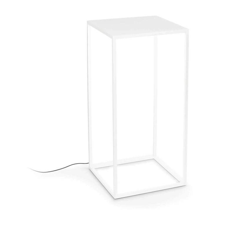 градински стълб ipotesi, white, ideal lux, led 16w, 3000k, 1800lm, 282244
