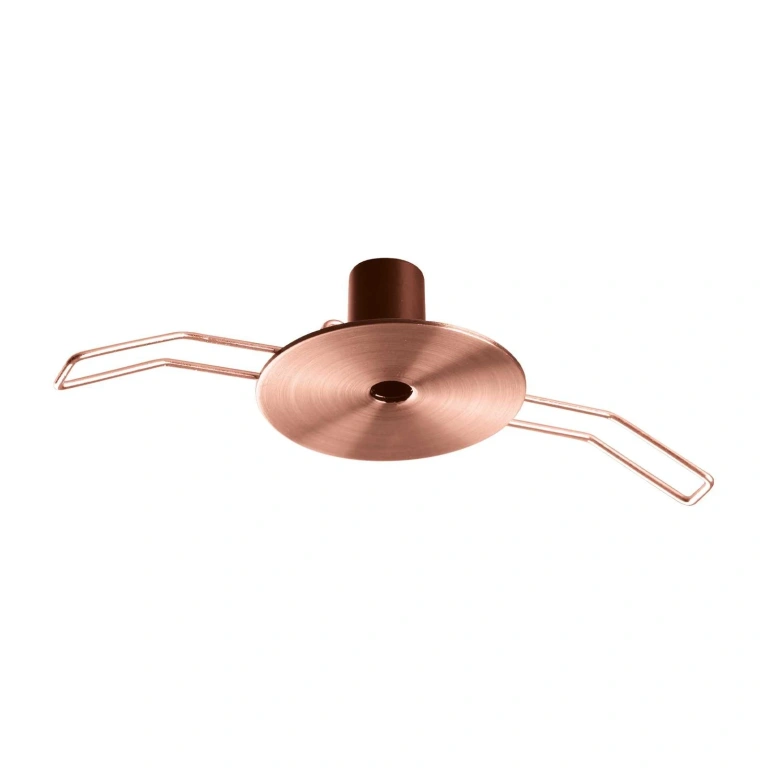 основа за пендел recessed ceiling roses, 1 cabel, copper, ideal lux, 307138