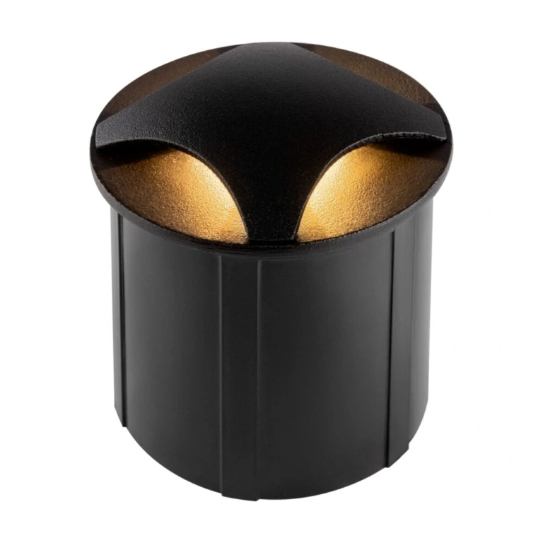 Градинска луна biscotti, black, maytoni, led 3w, 3000k, 60lm, o036-l3b3k