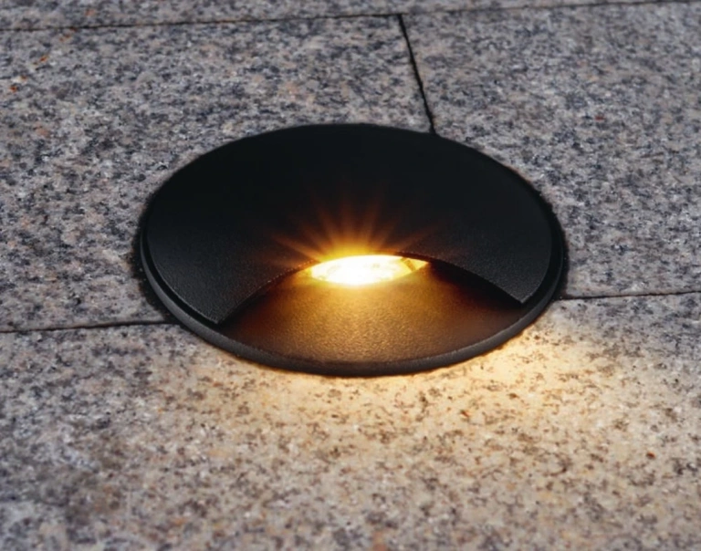 Градинска луна biscotti, black, maytoni, led 3w, 3000k, 30lm, o035-l3b3k