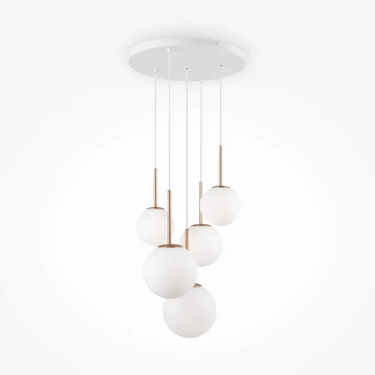 Полилей basic form, gold, maytoni, 5xE14, mod321pl-05g