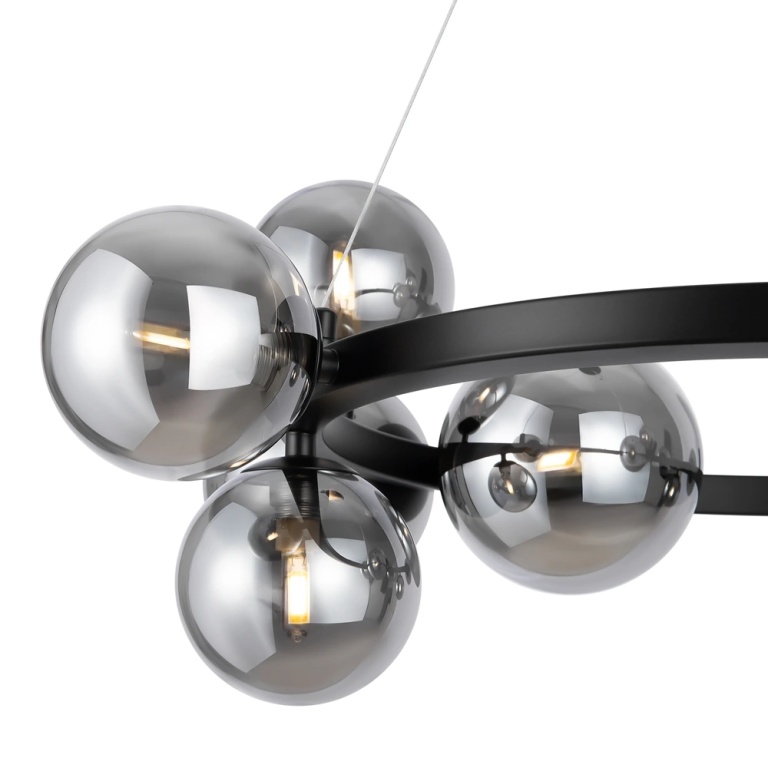 Полилей dallas, black, maytoni, 11xG9, mod545pl-11b