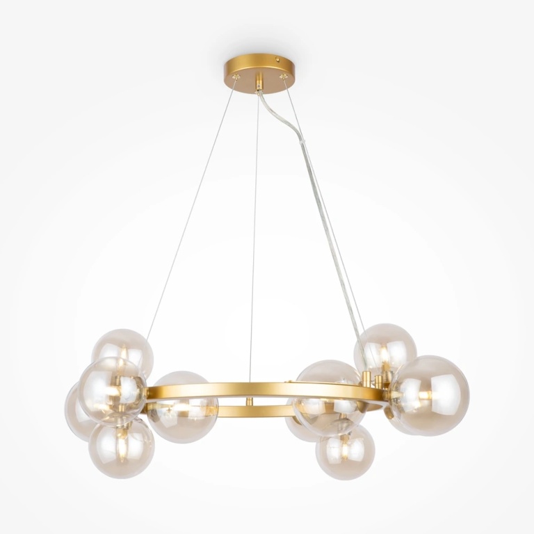 полилей dallas, gold, maytoni, 11xG9, mod545pl-11g