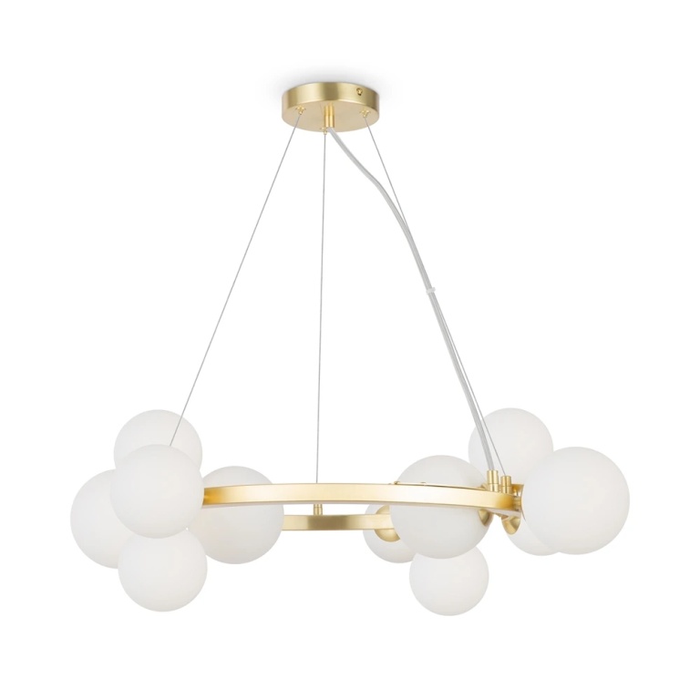 Полилей dallas, brass, maytoni, 11xG9, mod545pl-11bs