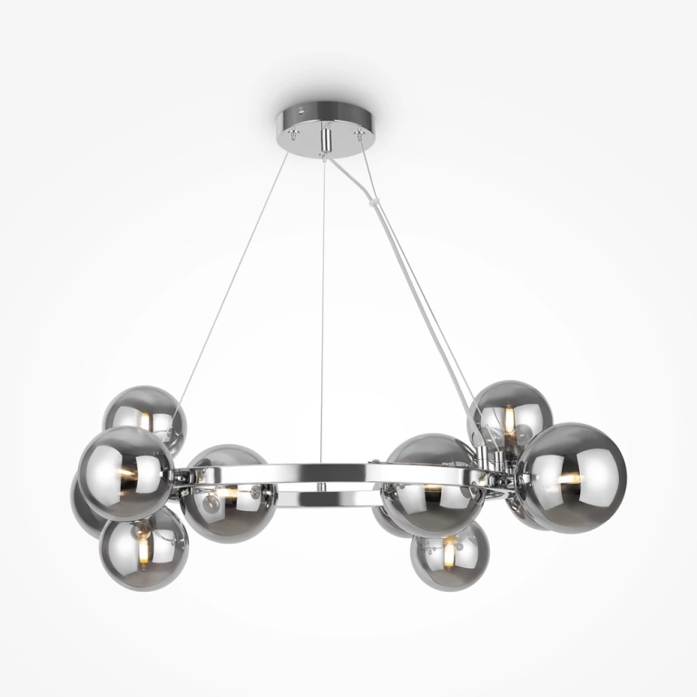 полилей dallas, chrome, maytoni, 11xG9, mod545pl-11ch