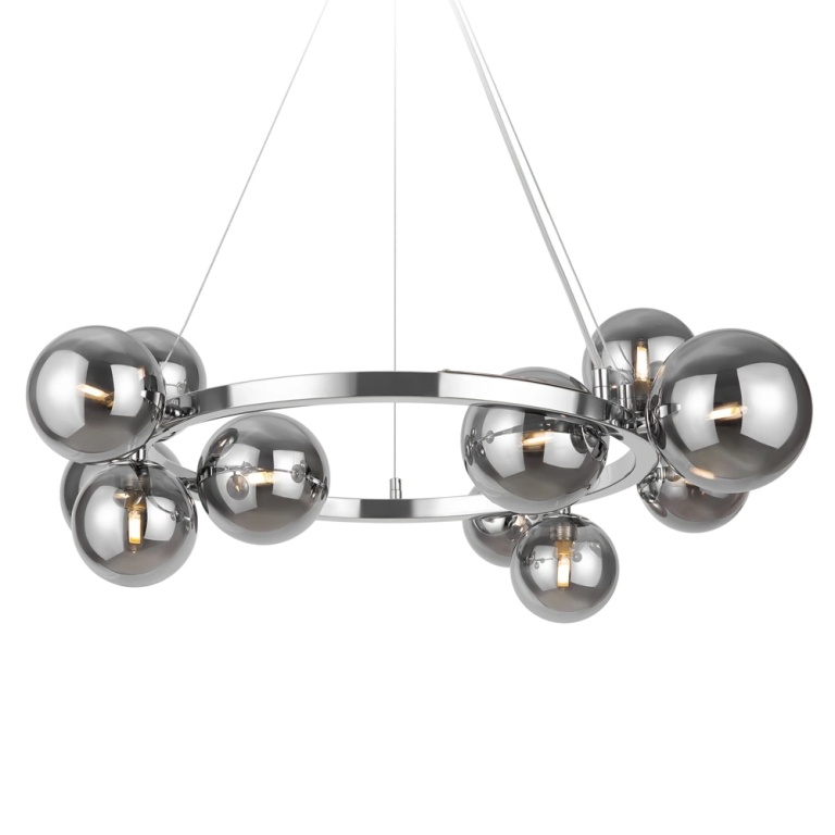 Полилей dallas, chrome, maytoni, 11xG9, mod545pl-11ch
