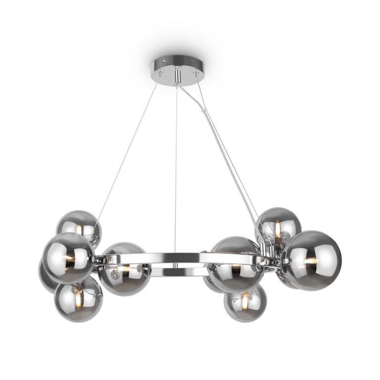 Полилей dallas, chrome, maytoni, 11xG9, mod545pl-11ch