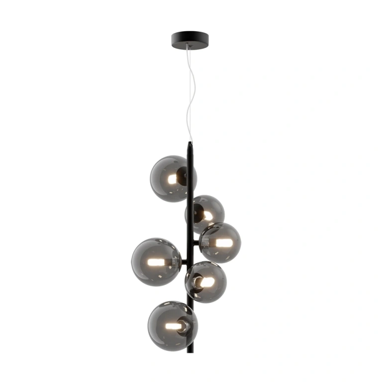 полилей dallas, black, maytoni, 6xG9, mod545pl-06b