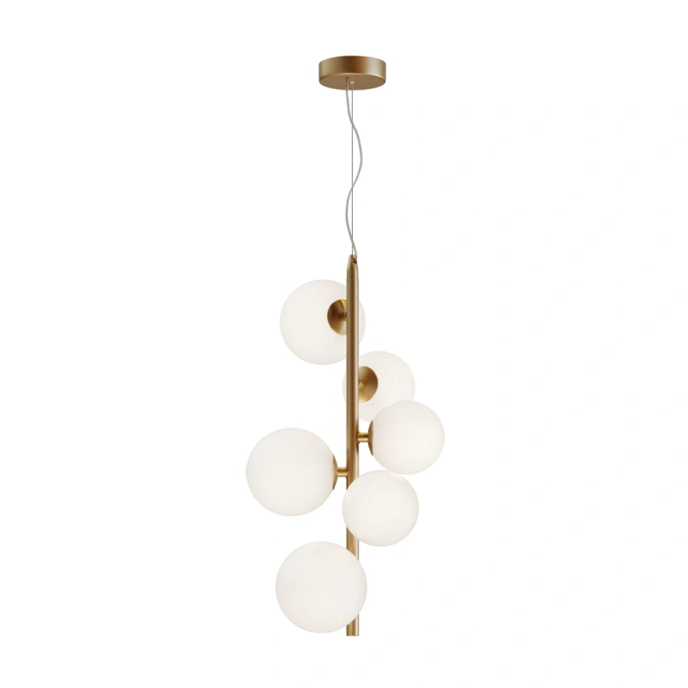 полилей dallas, brass, maytoni, 6xG9, mod545pl-06bs