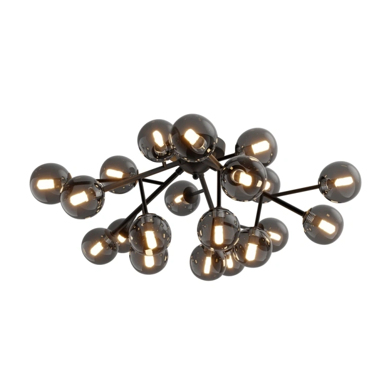 плафон dallas, matt black, maytoni, 20xG9, mod545cl-20b