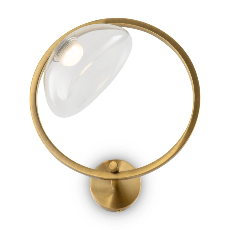 Аплик moon, brass, maytoni, led 5w, 3000k, 450lm, mod327wl-l5bs3k