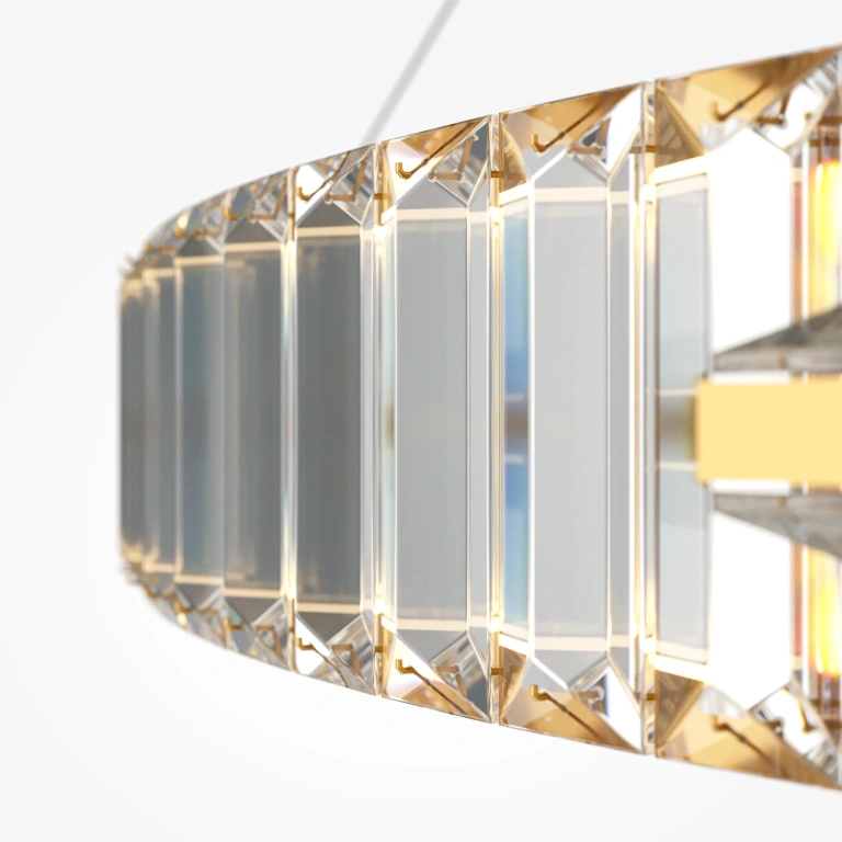 Полилей krone, gold, maytoni, led 90w, 4000k, 6000lm, p097pl-l90g4k
