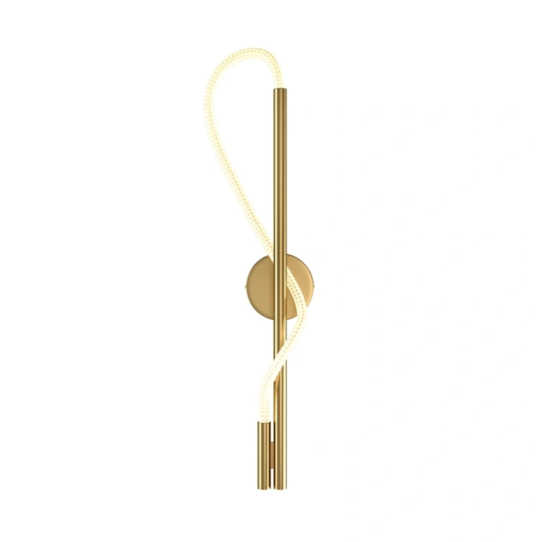 Аплик tau, gold, maytoni, led 13w, 3000k, 600lm, mod166wl-l12g3k
