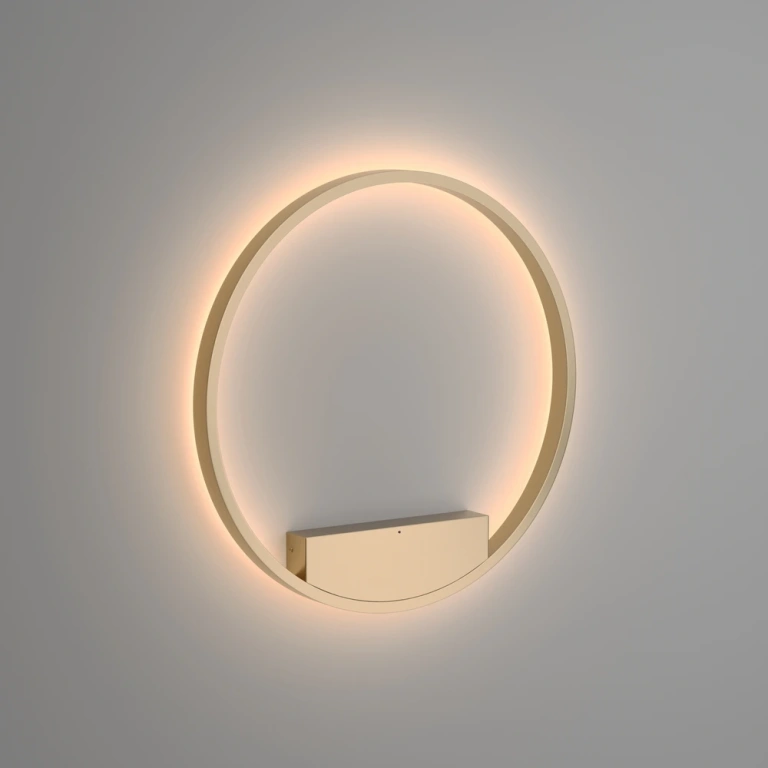 Аплик rim, brass, maytoni, led 37w, 3000k, 1800lm, mod058wl-l35bs3k