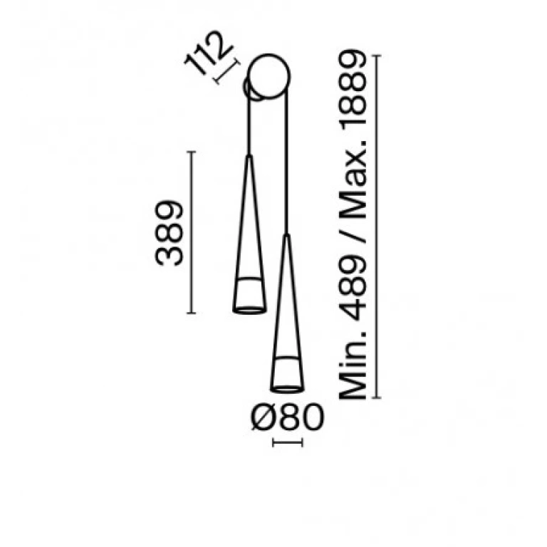 Аплик sintesi, chrome, maytoni, led 24w, 3000k, 1200lm, p090wl-l24ch3k