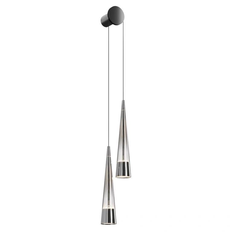 Аплик sintesi, chrome, maytoni, led 24w, 3000k, 1200lm, p090wl-l24ch3k