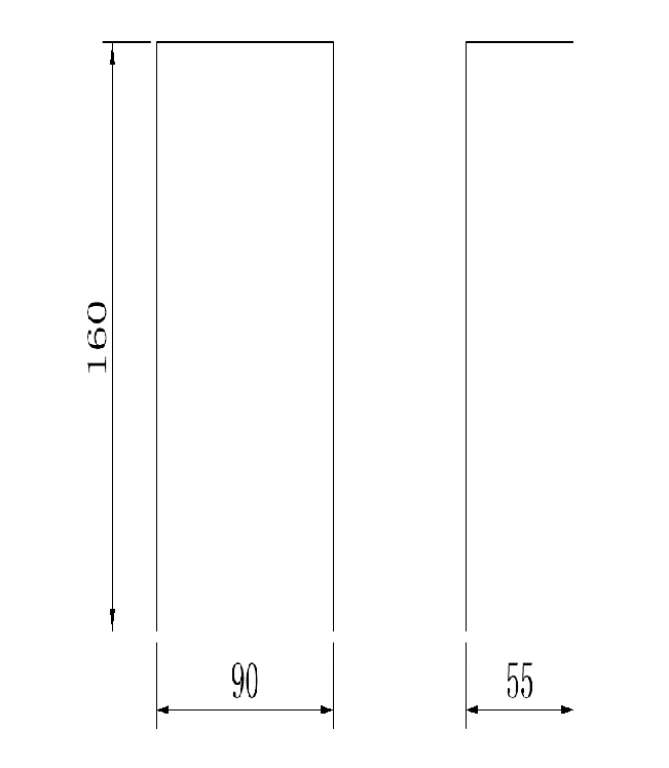 Градински аплик times square, black, maytoni, led 6w, 3000k, 480lm, o581wl-l6b