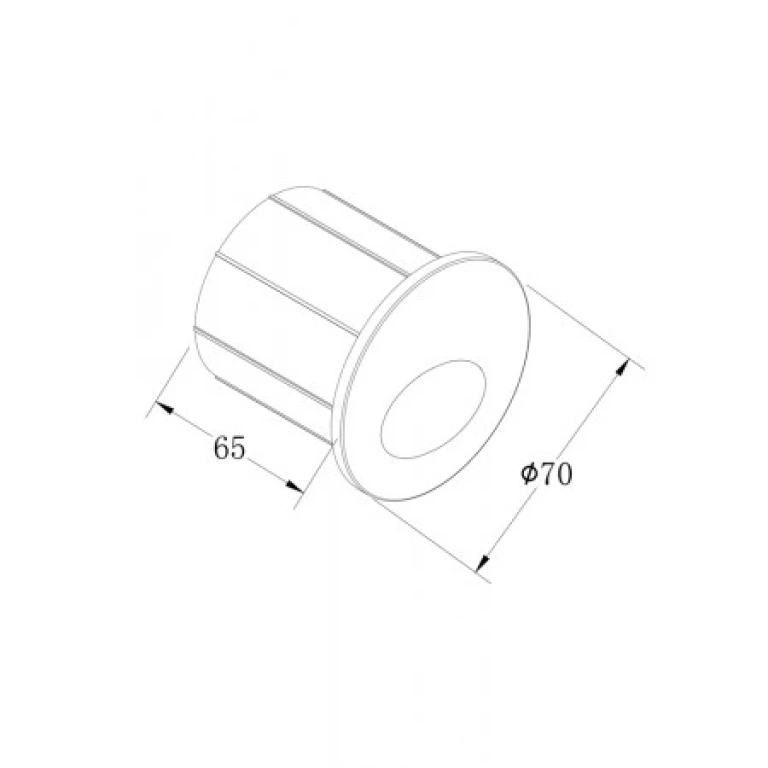 Луна за стълбище bil, white, maytoni, led 3w, 3000k, 60lm, o015sl-l3w3k