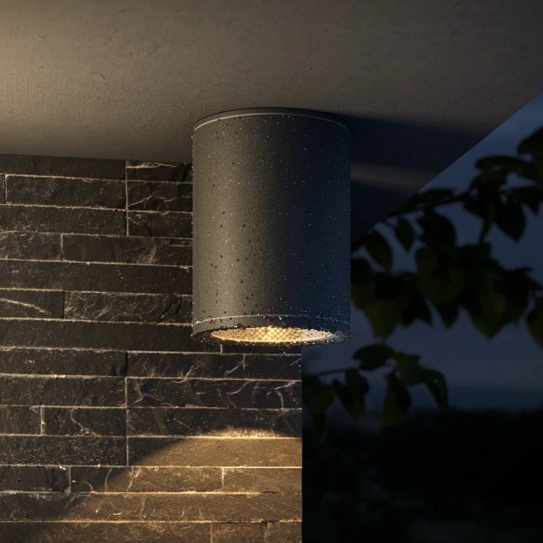 Луна за външен монтаж bar, graphite, maytoni, led 7w, 3000k, 800lm, o306cl-l7gf
