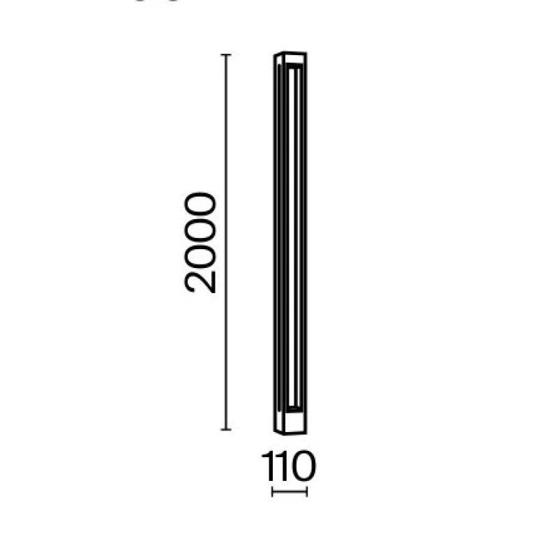 Градински стълб elbe, graphite, maytoni, led 25w, 3000k, 1500lm, o424fl-l25gf