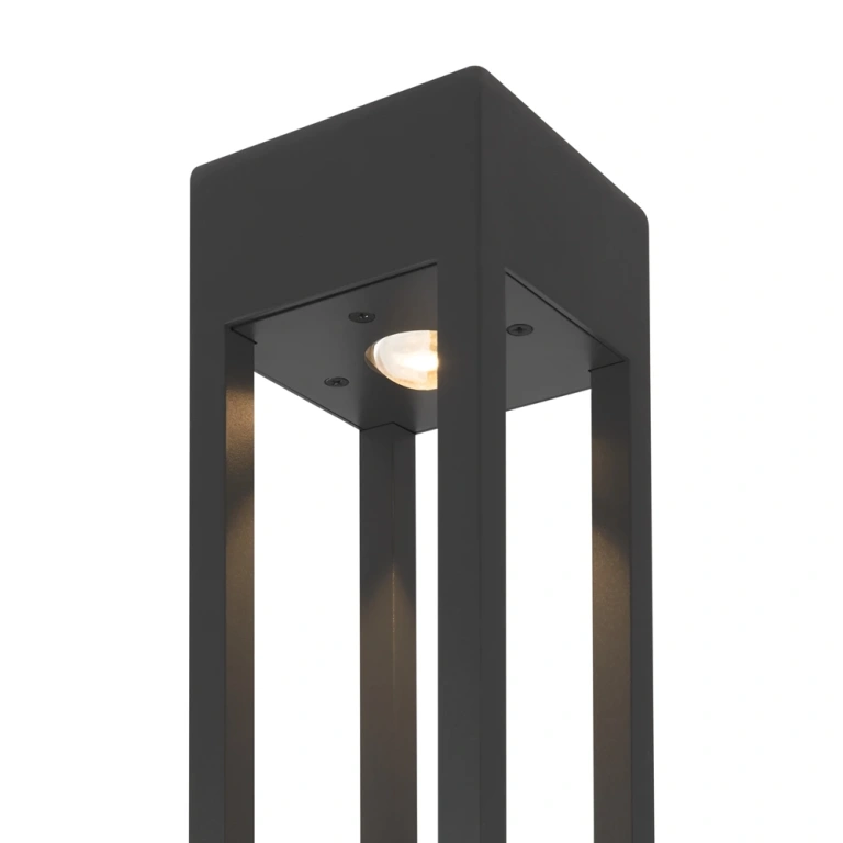 Градински стълб elbe, graphite, maytoni, led 25w, 3000k, 1500lm, o424fl-l25gf