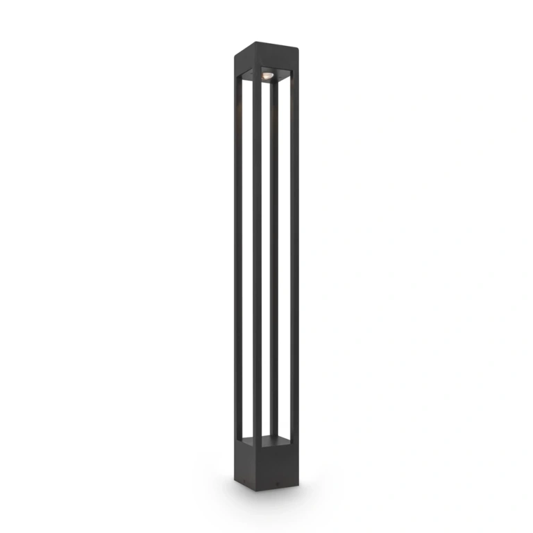 Градински стълб elbe, graphite, maytoni, led 10w, 3000k, 650lm, o424fl-l10gf
